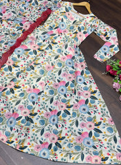 Lovely Sinon Multicolor Gown Lovely Sinon Multicolor Gown