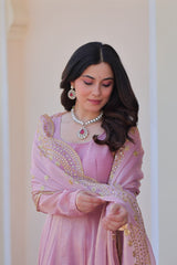 Function Wear Pink Color Gown Function Wear Pink Color Gown