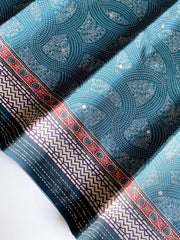 Classic Bandhani Prints Blue Color Saree
