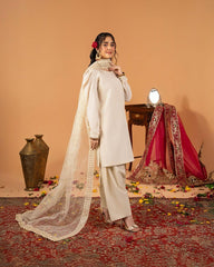 Exclusive White Color Farshi Salwar Suit