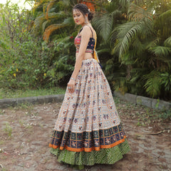 Marvelous Heavy Digital Print Multi Color Lehenga Choli