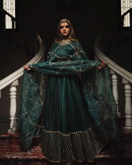 Beautiful Gotta Patti Work Rama Color Lehenga Choli
