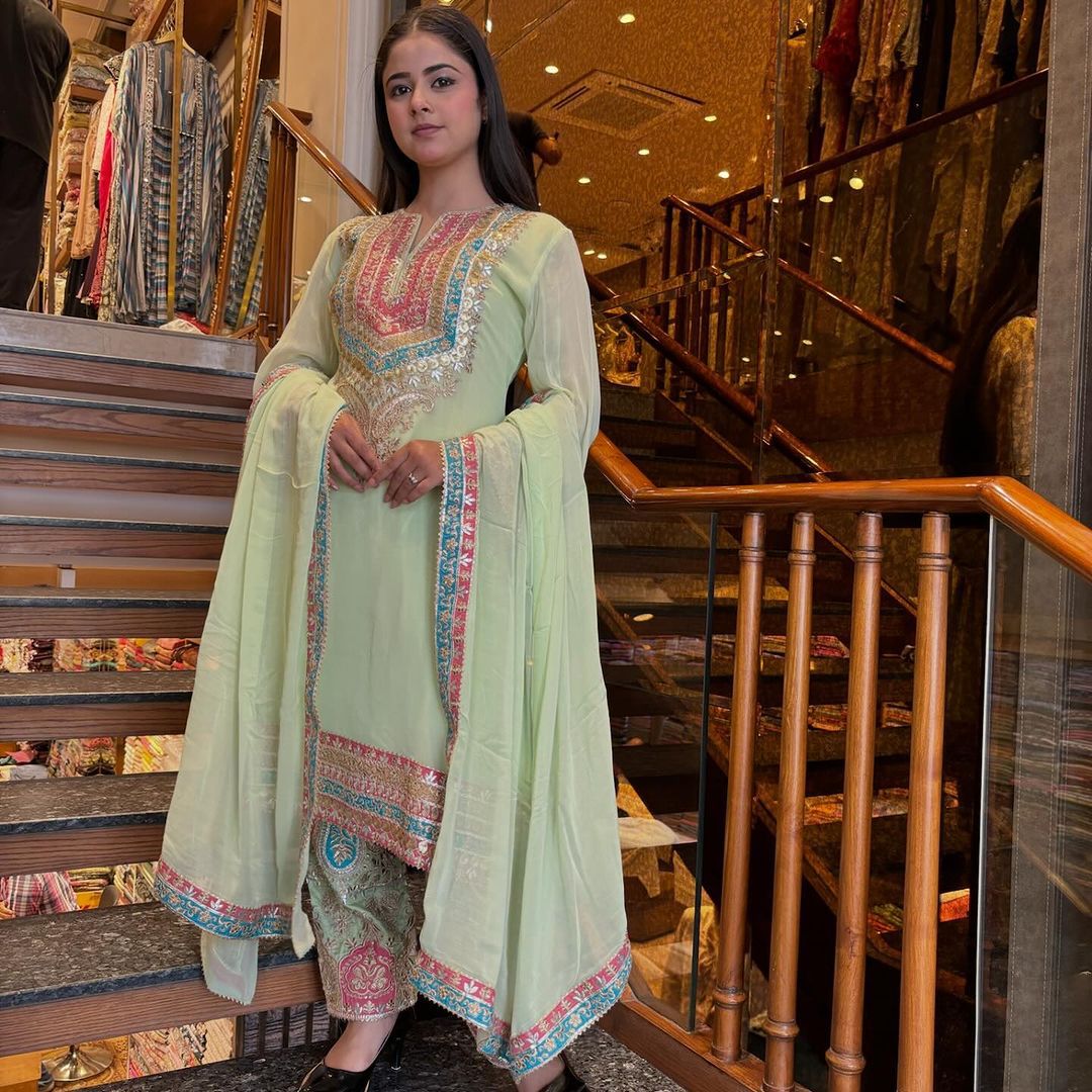 Attractive Multi Embroidery Work Yellow Color Anarkali Suit