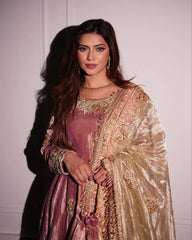 Exclusive Pink Jimmy Choo Sequence Work Kurta Set