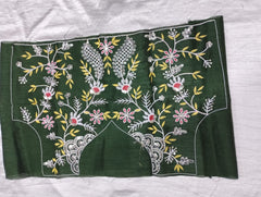 Amazing Thread Work Yellow Color Silk Saree