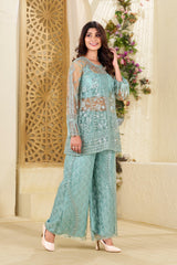 Ethnic Wear Rama Color Top With Palazzo