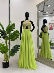 Precious Foux Gorgette Perrot Color Sharara Suit