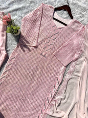 Fantastic Georgette Pink Color Salwar Suit