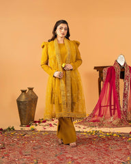Exclusive Mustard Color Farshi Salwar Suit