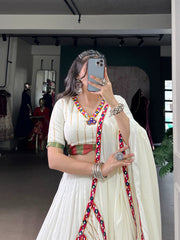 Lovely Pink Rayon Mirror Work Lehenga Choli