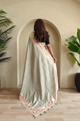 New Wedding Wear Green Color Saree