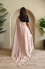New Wedding Wear Light Pink Color Saree