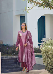 Pretty Heavy Poly Rayon Digital Print Kurti Set