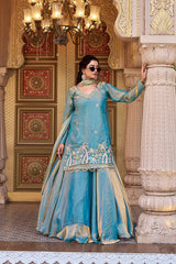Charming Pure Fendy Heavy Embroidery Lehenga
