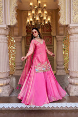 Charming Pure Fendy Heavy Embroidery Lehenga