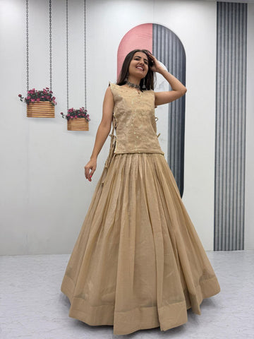 Precious Crunchy Silk Heavy Work Lehenga Choli