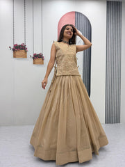 Precious Crunchy Silk Heavy Work Lehenga Choli