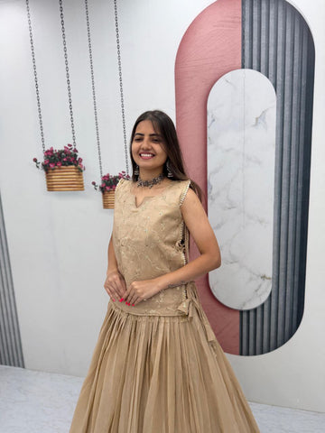 Precious Crunchy Silk Heavy Work Lehenga Choli