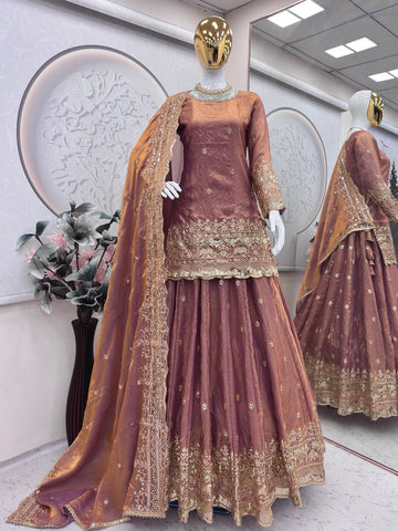 Charming Heavy Embroidered Lehenga Set