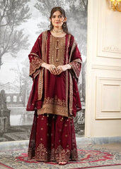 Alluring Black Silk with Sequence Work Sharara Suit
