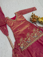 Charming Pure Fendy Heavy Embroidery Lehenga