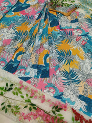 Ready To Wear Multi Color Digital Print Saree