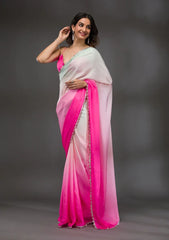 Festive Wear Digital Print Crape Silk Saree