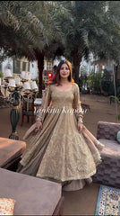 Occasion Wear Beige Color Sequence Work Lehenga With Top