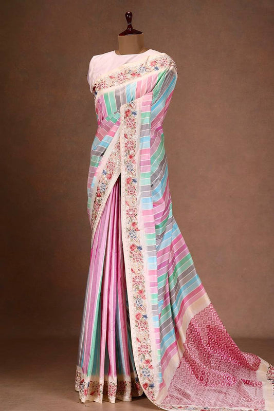 Good Looking Digital Prints Multicolor Saree
