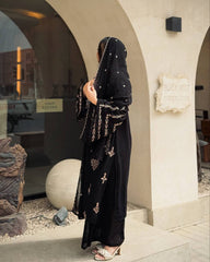 Black Color Sequence Work Georgette Salwar Suit