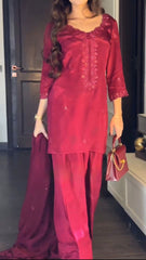 Blissful Sequence Work Pink Color Salwar Suit