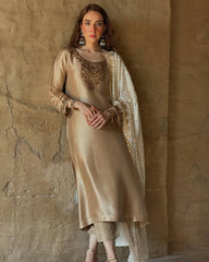 Stunning Sequence Work Off White Color Salwar Suit