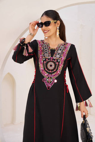 Marvelous White Reyon Thread Work Palazzo Suit