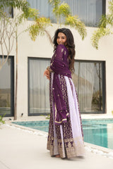 Designer Rama Blooming Zari Work Gown