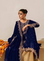 Admiring Green Georgette Sequence Work Palazzo Suit