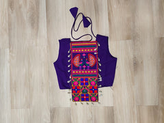 Navratri Wear Pink Kutchi Embroidered Work Lehenga Choli