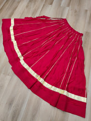 Navratri Wear Pink Kutchi Embroidered Work Lehenga Choli
