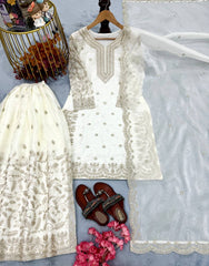 Innovative White Jimmy Choo Work Palazzo Suit