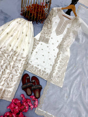 Innovative White Jimmy Choo Work Palazzo Suit
