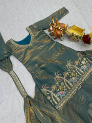 Charming Pure Fendy Heavy Embroidery Lehenga