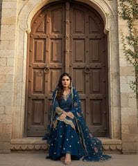 Fabulous Heavy Georgette Embroidery Sharara Suit