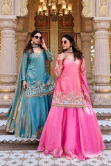 Charming Pure Fendy Heavy Embroidery Lehenga