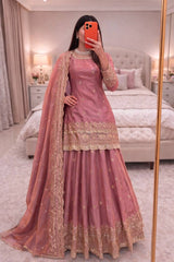 Charming Heavy Embroidered Lehenga Set