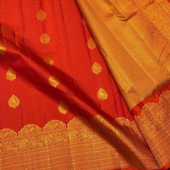 Gorgeous Red Color Lichi Silk Banarasi Saree Wedding Wear