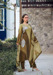 Pretty Heavy Poly Rayon Digital Print Kurti Set