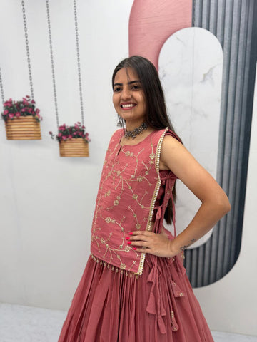 Precious Crunchy Silk Heavy Work Lehenga Choli