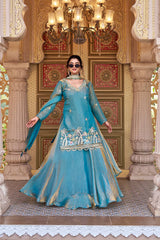 Charming Pure Fendy Heavy Embroidery Lehenga
