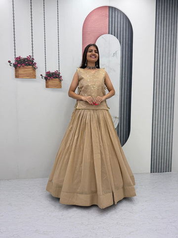Precious Crunchy Silk Heavy Work Lehenga Choli